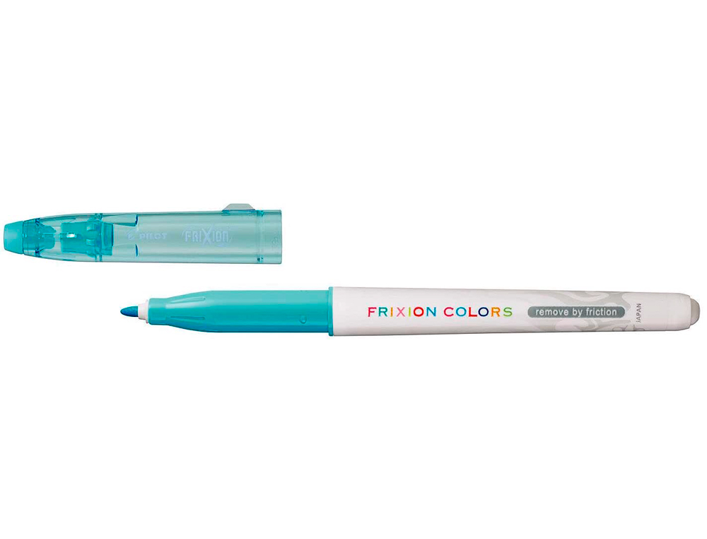 STYLO-FEUTRE PILOT FRIXION COLORS DESSIN EFFAÇABLE POINTE FIBRE RÉSISTANTE 2.5MM BLEU CLAIR