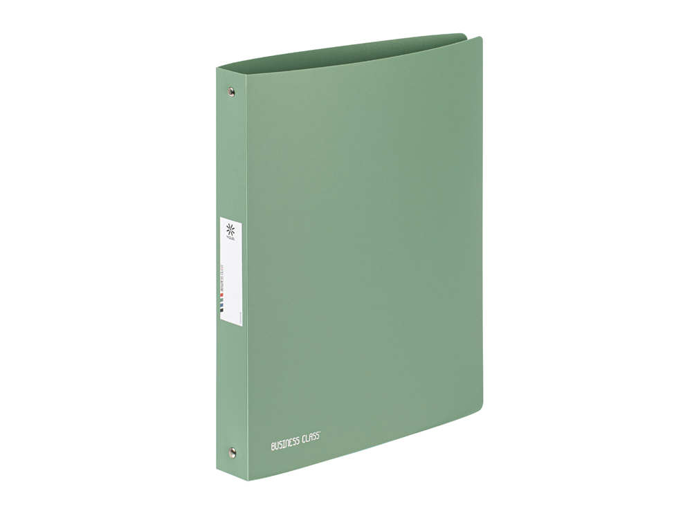 CLASSEUR VIQUEL BUSINESS CLASS POLYPROPYLENE SOUPLE A4 DOS 3,5CM 4 ANNEAUX COLORIS ALEATOIRE