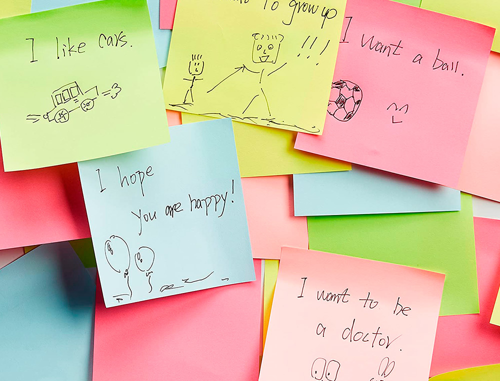 BLOC-NOTES Q-CONNECT CUBE QUICK NOTES 76X76MM 320F REPOSITIONNABLES SANS TRACES COLORIS NON
