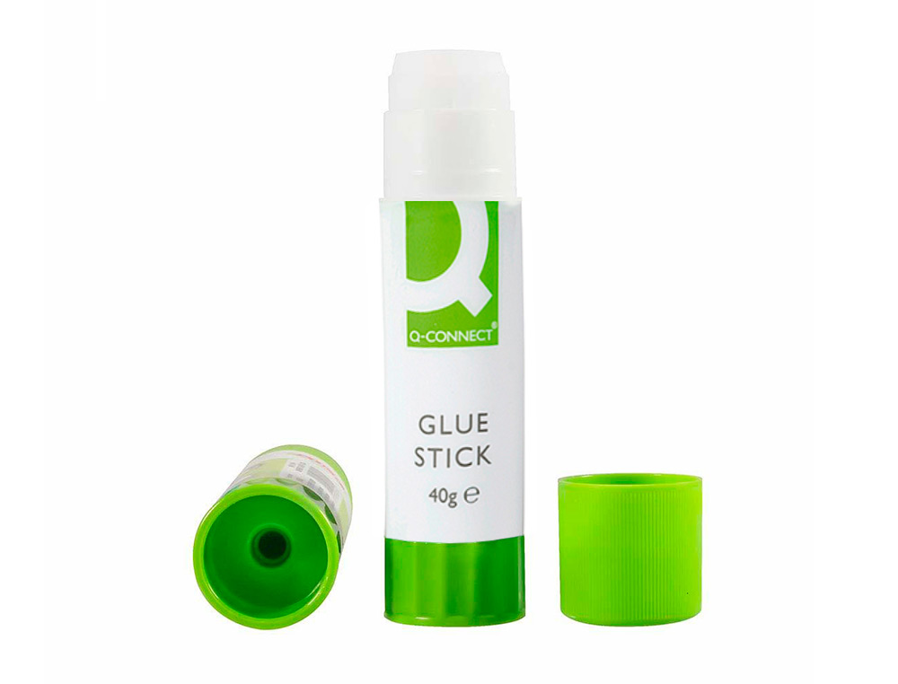 COLLE BLANCHE Q-CONNECT USAGE SCOLAIRE BUREAU TOUT TYPE DE PAPIER BÂTON 40G