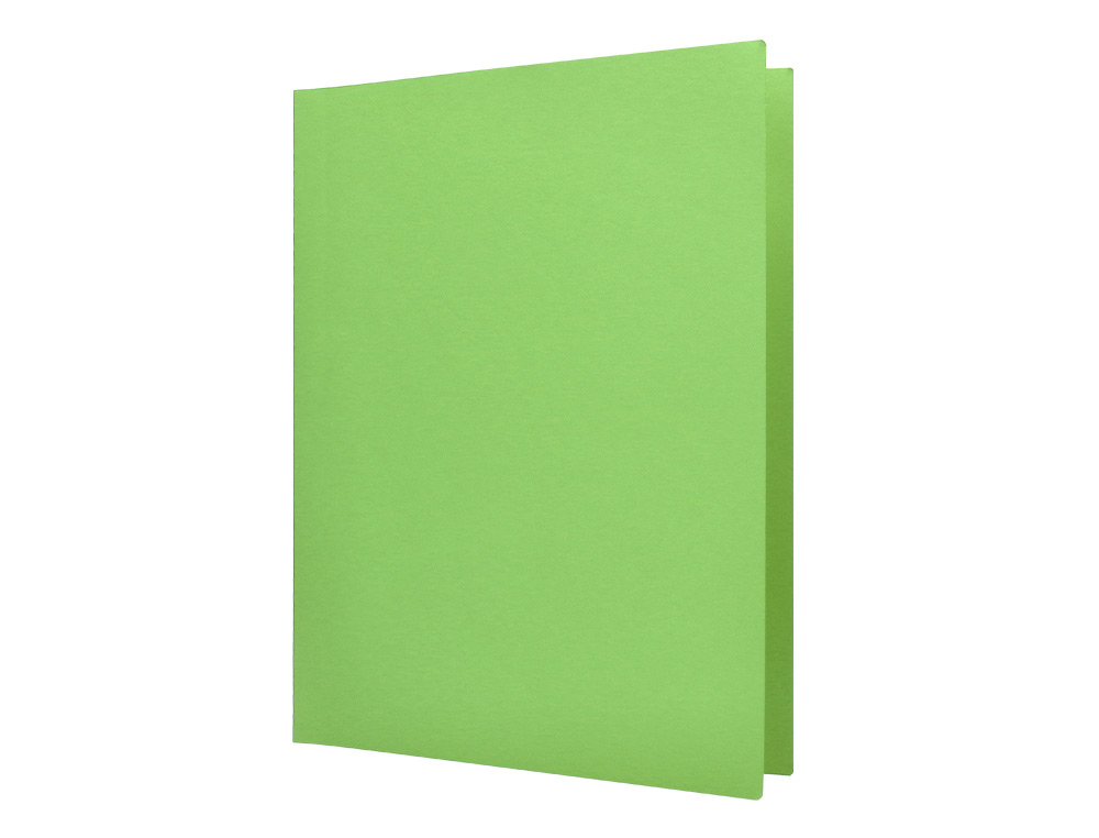 SOUS-CHEMISE LIDERPAPEL PAPIER CARTONNÉ 180G 310X230MM DOCUMENT A4 210X297MM COLORIS PASTEL VERT INTENSE