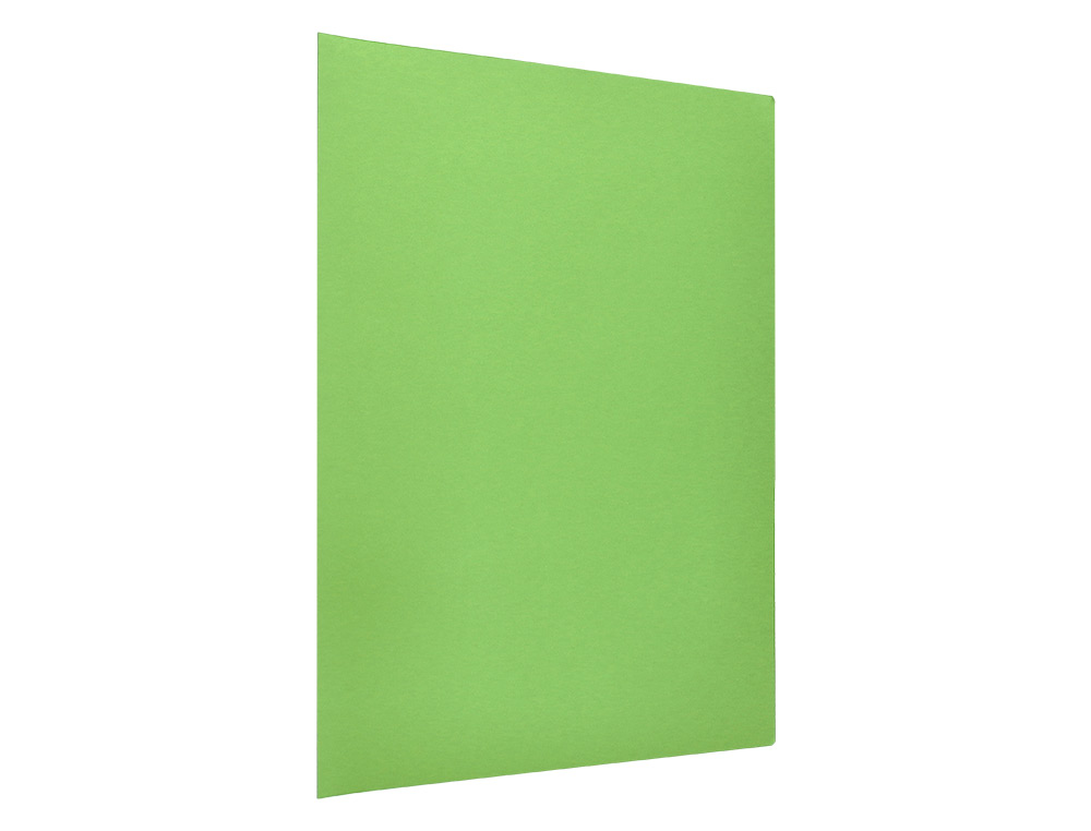 SOUS-CHEMISE LIDERPAPEL PAPIER CARTONNÉ 180G 310X230MM DOCUMENT A4 210X297MM COLORIS PASTEL VERT INTENSE