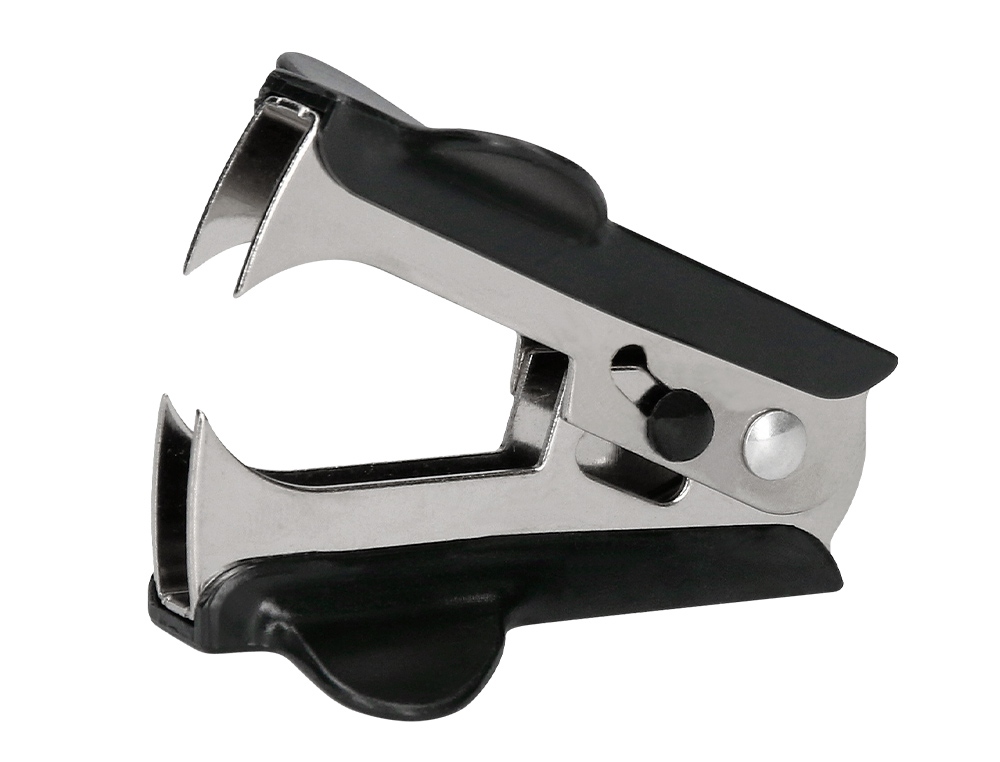 ÔTE-AGRAFE Q-CONNECT PLASTIQUE MÉTAL AGRAFES STANDARD COLORIS NOIR