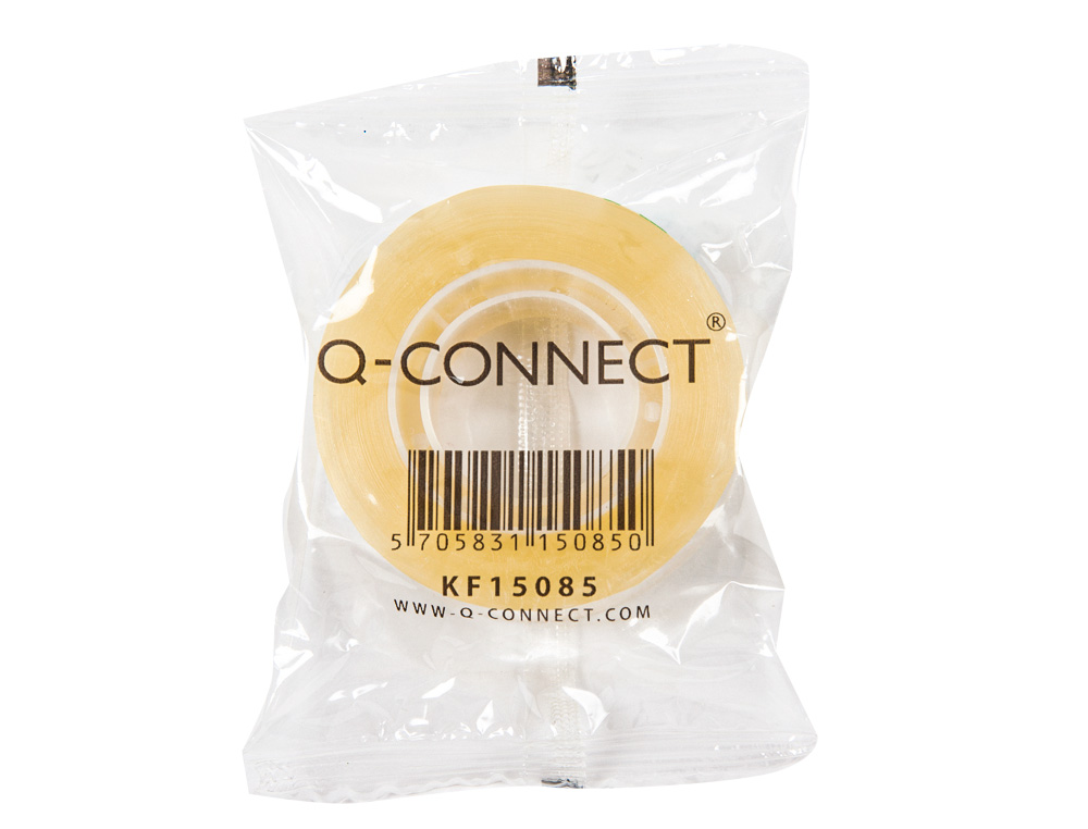 RUBAN ADHÉSIF Q-CONNECT 33MX12MM SACHET CELLOPHANE