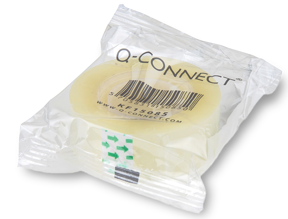 RUBAN ADHÉSIF Q-CONNECT 33MX12MM SACHET CELLOPHANE