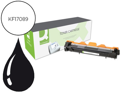 TONER LASER Q-CONNECT COMPATIBLE IMPRIMANTES BROTHER TN1050 HL1110 DCP1510 MFC1 810 COULEUR NOIR 1000P