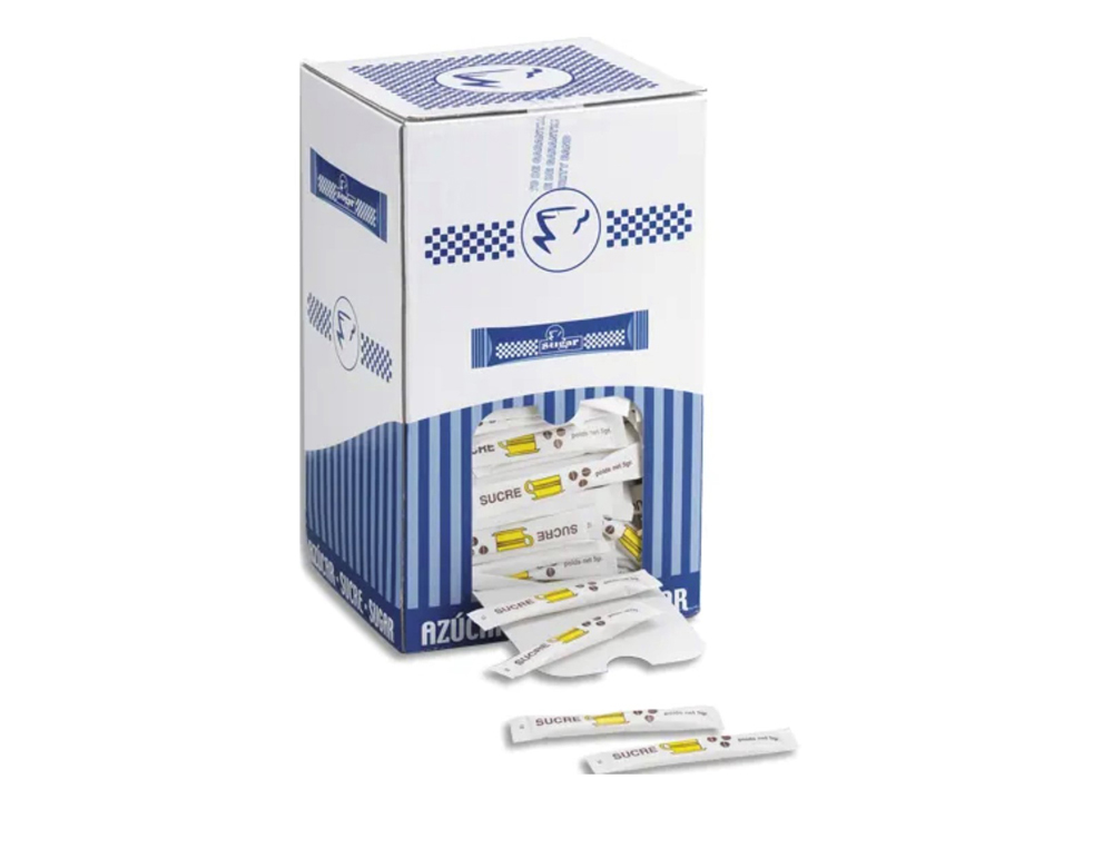 BOITE DISTRIBUTRICE BUCHETTE SUCRE BLANC 5G 500 UNITES