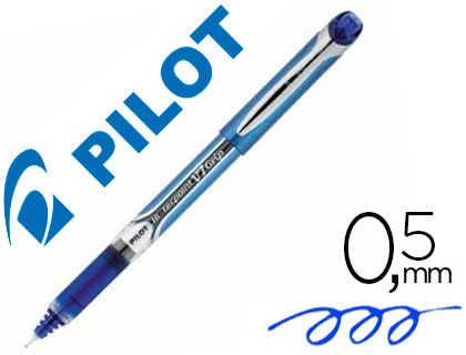 STYLO PILOT V7 GRIP CRITURE MOYENNE 0.5MM CLIP MTAL GRIP PRHENSION NIVEAU ENCRE LIQUIDE VISIBLE 1600M CRITURE BLEU