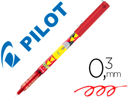 STYLO PILOT HI-TECHPOINT V5 MIKA DITION LIMITE AMPOULE CRITURE FINE 0.3MM ENCRE ROUGE LIQUIDE NIVEAU VISIBLE