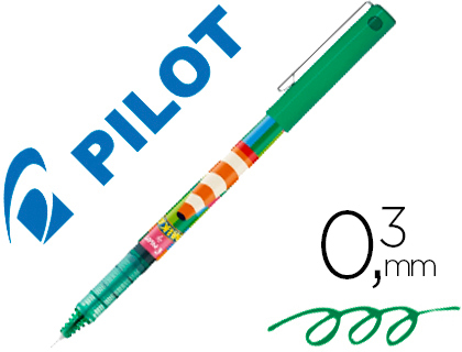 STYLO PILOT HI-TECHPOINT V5 MIKA DITION LIMITE CNE DE LUBEC CRITURE FINE 0.3MM ENCRE VERTE LIQUIDE