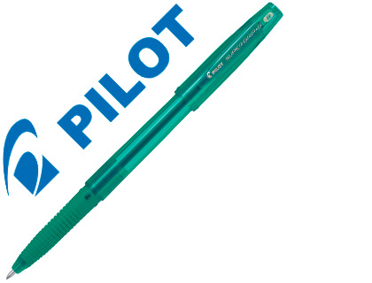 STYLO-BILLE PILOT SUPER GRIP G CAP POINTE LARGE COLORIS VERT