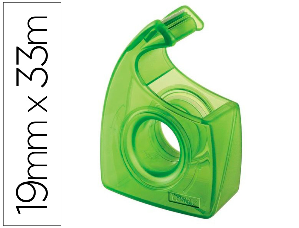 DVIDOIR TESA EASY CUT GREEN 100% RECYCL POUR RUBAN ADHSIF 19MMX33M LAME DENTELE COLORIS VERT