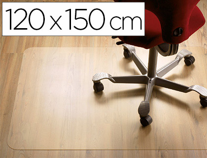 TAPIS ANTI-DRAPANT PAPERFLOW PET SOLS EN MOQUETTE 120X150CM TRANSPARENT